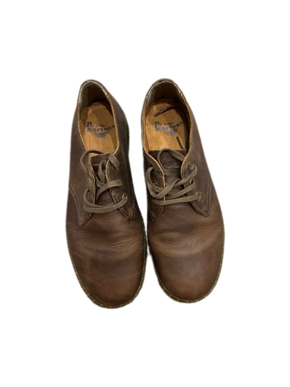 Dr. Martens Brown Leather Chukka Shoes